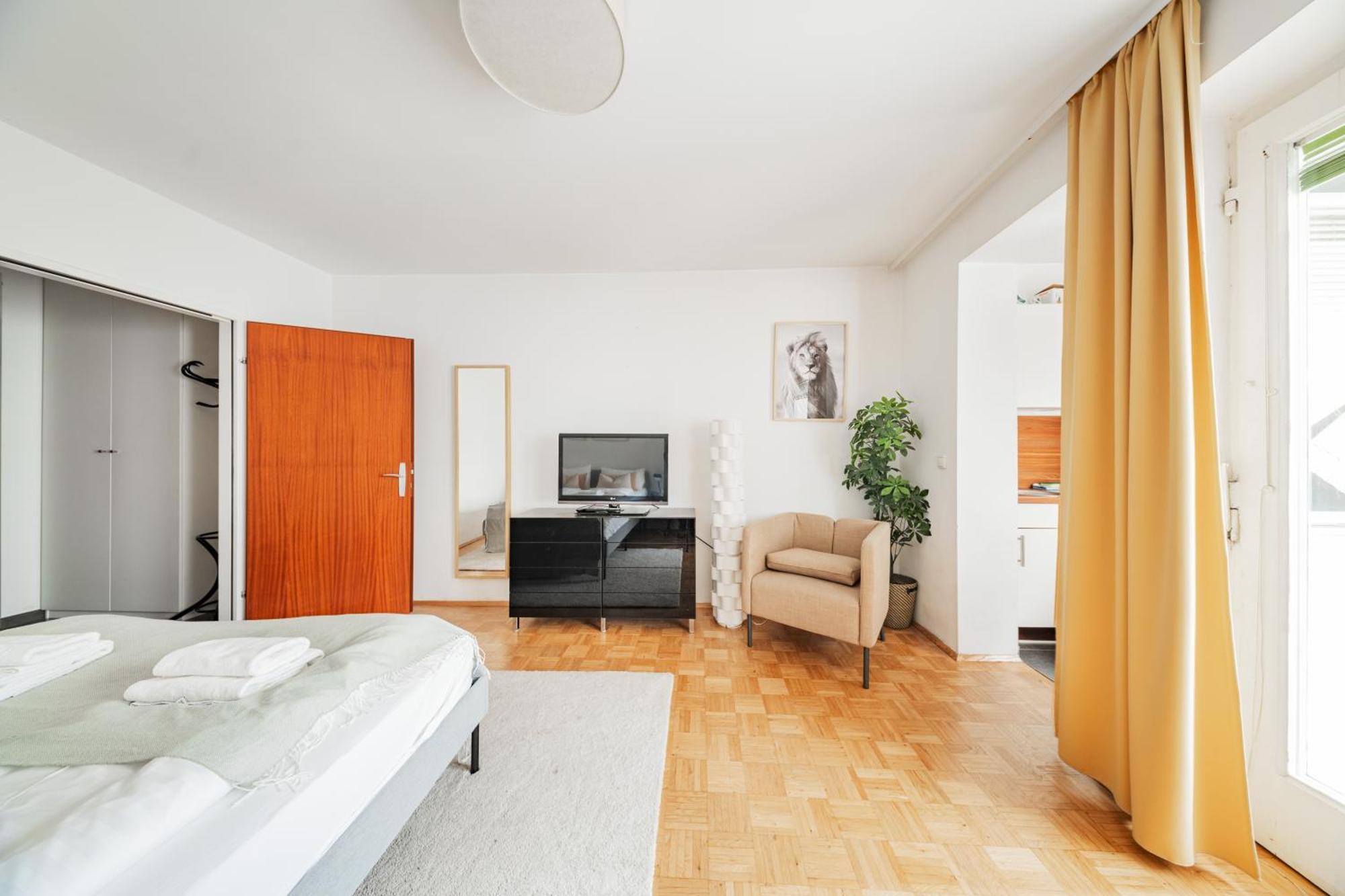 Studio Next To Karlskirche Viena Quarto foto
